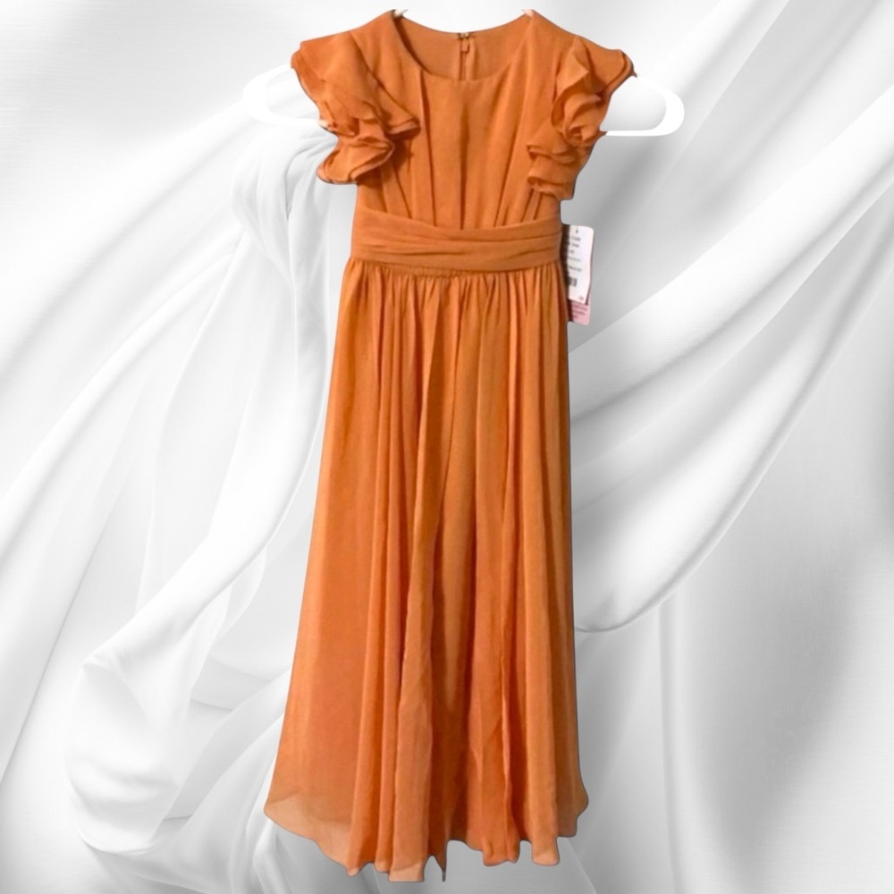🌺Dessy Collection Sweet Melon Kids Formal Dress-3 FG
